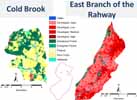 Two studied watersheds